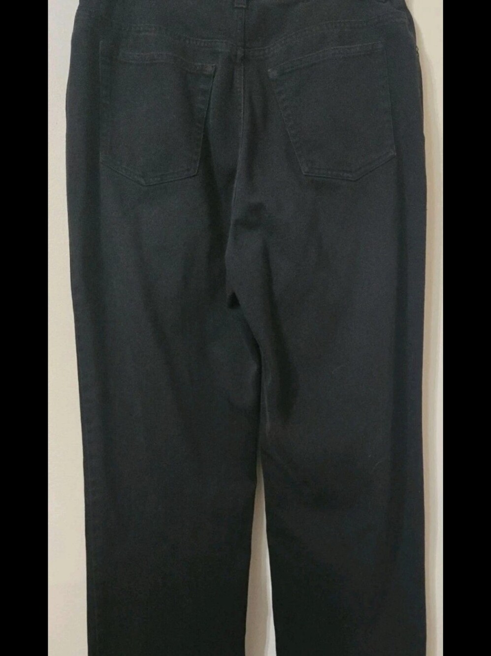 Vintage Lauren Jeans Co. Ralph Lauren Women's Black Denim Mom Jeans Size 10 - Picture 2 of 3